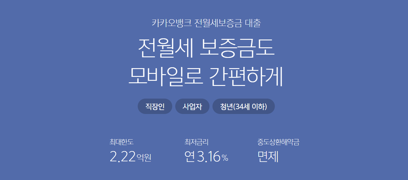 카카오뱅크 무직자 대출